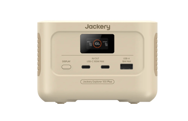 Jackery Explorer 100 Plus サンドゴールド