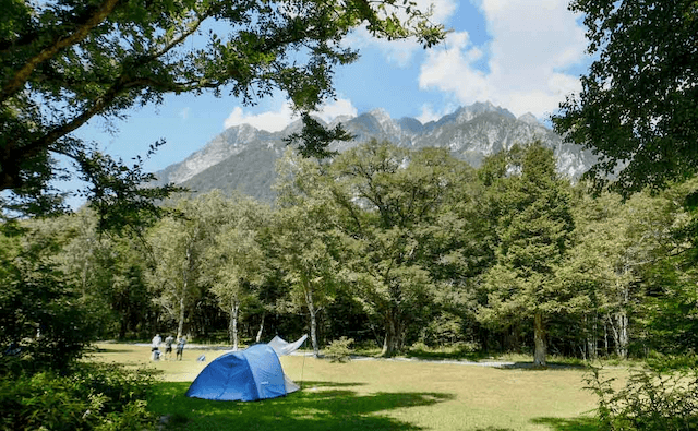 徳沢キャンプ場