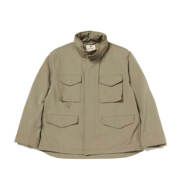 TAKIBI Ripstop Field Jacket S Beige