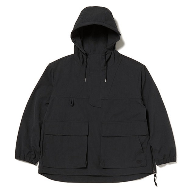 TAKIBI Ripstop Anorak S Black