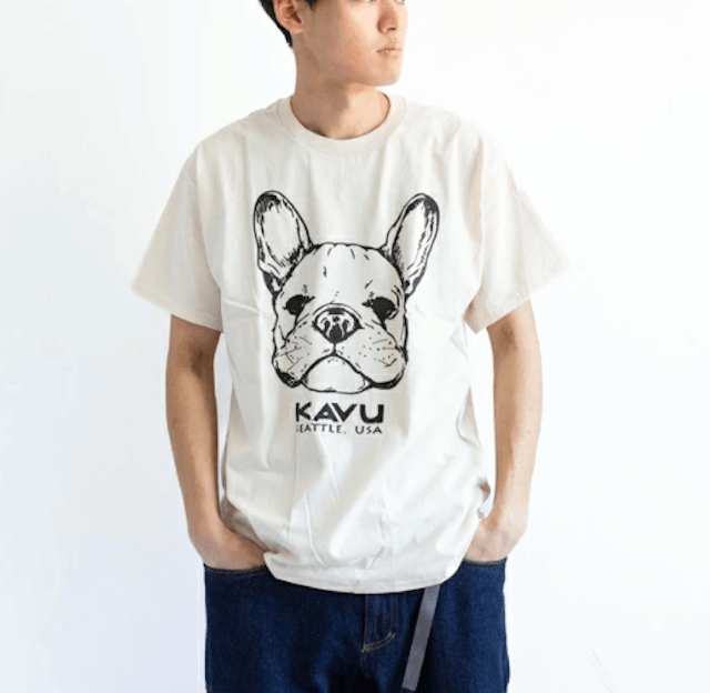 カブー メンズ 22ドッグ Tシャツ