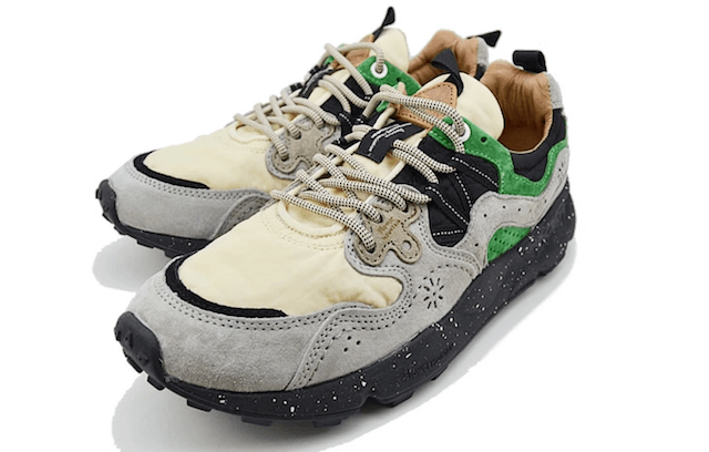 YAMANO3 Beige/Green