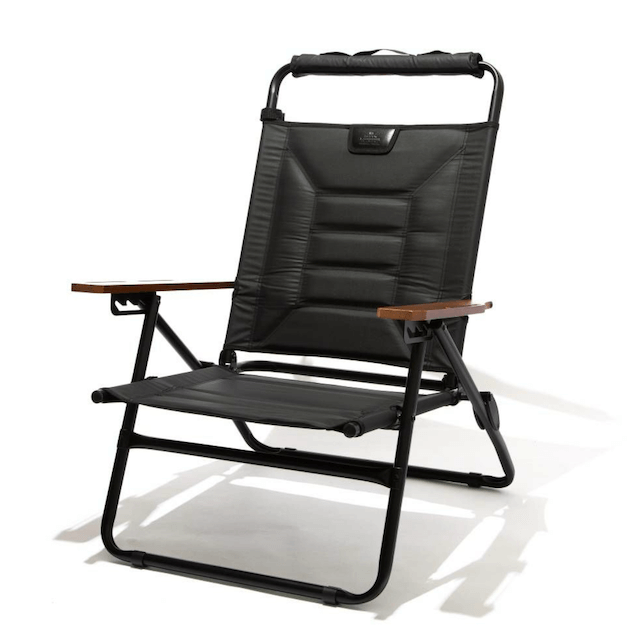 HIGH BACK RECLINING LOW ROVER CHAIR BLACK