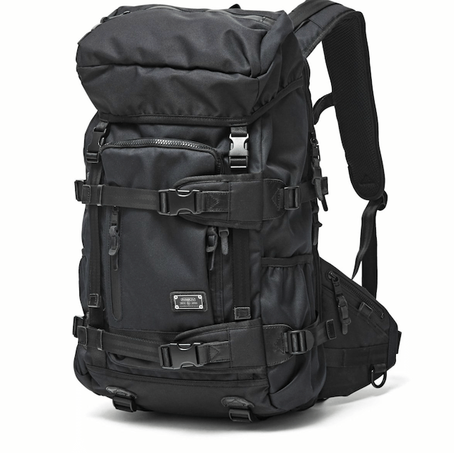 CORDURA DOBBY 305D BACK PACK BLACK 
