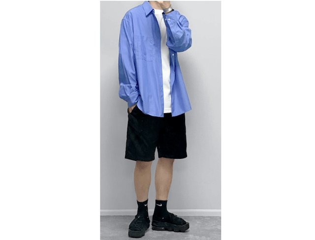 ショートパンツ_カジュアルデート2
